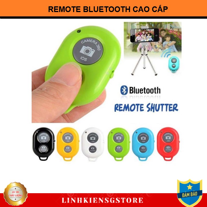 Remote Bluetooth cao cấp Chụp Hình không dây Từ Xa Android ios