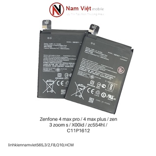 Pin Asus Zen 4 Max Pro / C11P1612 / Zen 3 Zoom S / Zen 4 Max Plus / ZC554KL / X00ID (4850-5000mAh) Bảo hành 3 tháng