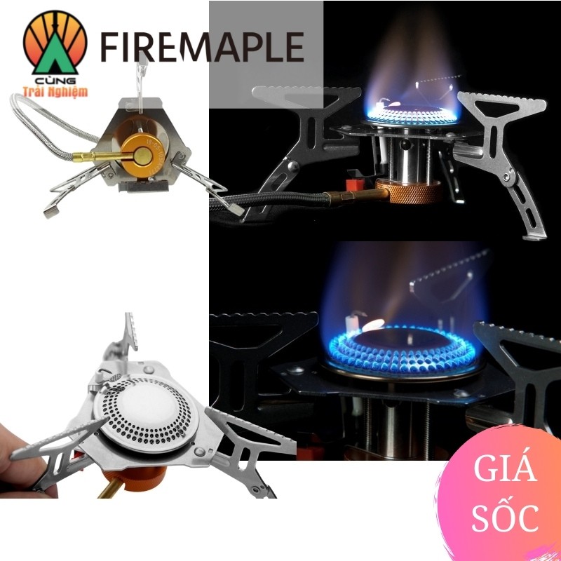 Bếp Gas Fire Maple Mini FMS-105 Điều Áp  Nhỏ Gọn Chuyên Dụng Cho Du Lịch, Dã Ngoại Cắm Trại