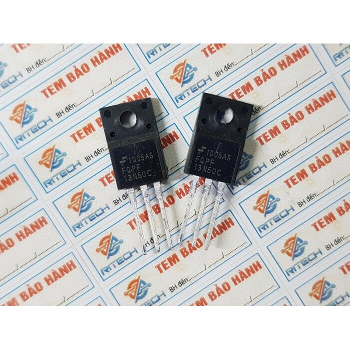 [Combo 5 chiếc] FQPF13N50C, 13N50C Mosfet kênh N 13A/500V TO-220