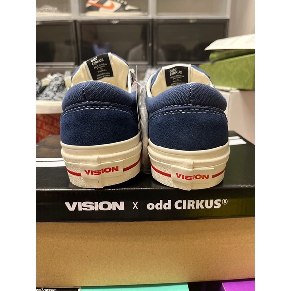 GIÀY VISION SEPATU VENTELA NAVY LAI AU