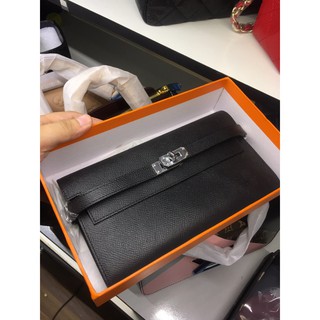 Ví dài hermes super màu đen