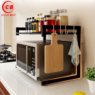 Kệ để lò vi sóng 2 tầng thay đổi kích thước phù hợp mọi lò vi sóng, kệ để lò nướng thép cao cấp không han gỉ