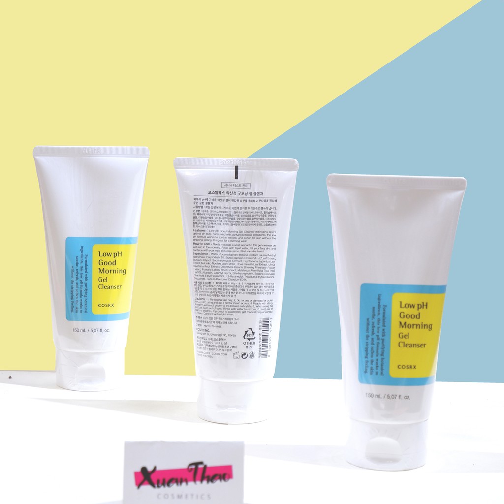 Sữa Rửa Mặt COSRX Low PH Good Morning Gel Cleanser Hàn Quốc | BigBuy360 - bigbuy360.vn