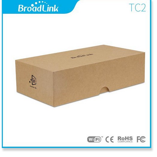 Công tắc cảm ứng, điều khiển từ xa Broadlink TC2 chuẩn US 3 Gang