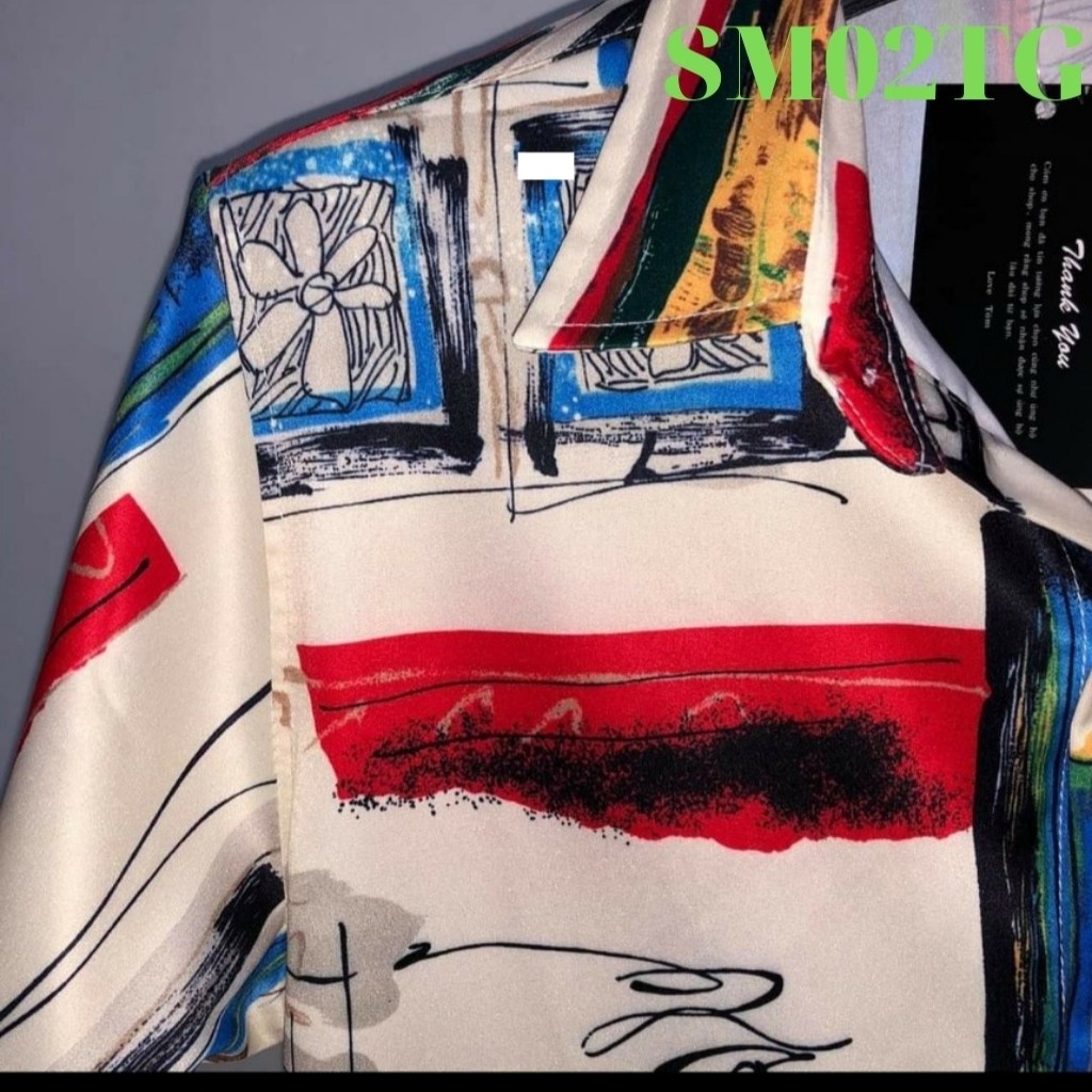 Áo Sơ Mi Nam TENJI STORE SM02TG Sơ Mi Nam Trắng Tay ngắn Wash Họa Tiết 3D Ô Vuông Hoa Lá  Mẫu Hot Trend Mới Nhất TG | BigBuy360 - bigbuy360.vn