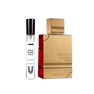 Khonuochoa - mẫu thử al haramain amber oud ruby edition