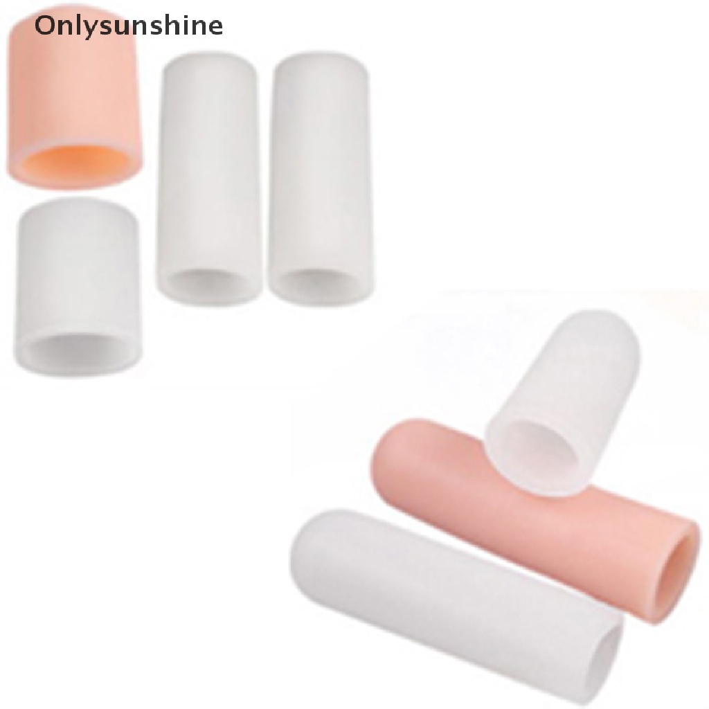 Bộ 5 Ống silicone gel Bảo Vệ Ngón Chân Giảm Đau