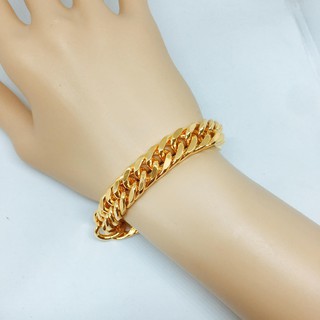 Vòng Tay, Lắc Tay, Kiềng Bạc Thái Cao Cấp MS005 ( vàng)