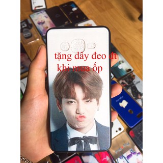 ôp lưng in hình theo yêu cầu ốp bts jung kook siêu đẹp-dẻo đen