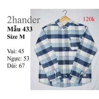 7 Áo flannel 2hand