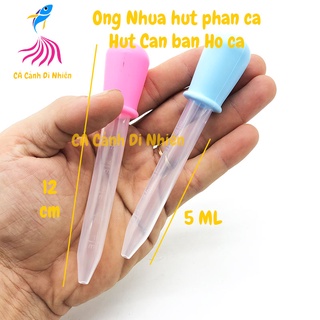 Ống hút phân cá loại mini 5 ml - ống hút cặn bẩn hồ cá bằng nhựa