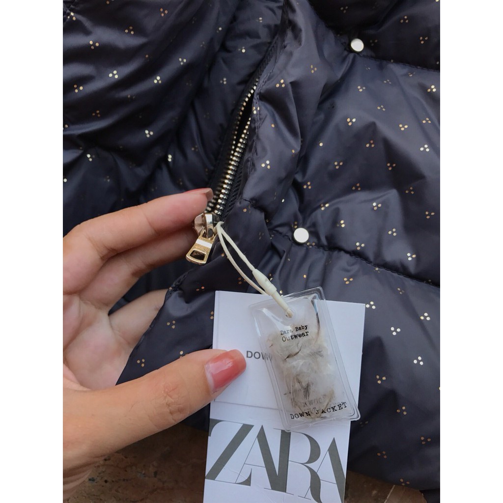 Áo phao lông vũ ZARA Vnxk dư xịn đét