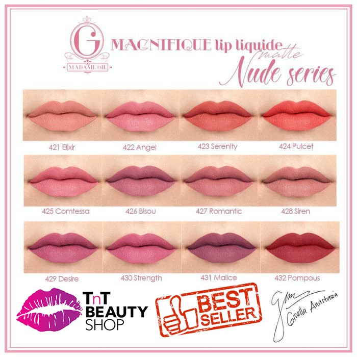 (hàng Mới Về) Son Môi Madame Gie Màu Nude Phiên Bản Mới Màu Sắc | BigBuy360 - bigbuy360.vn