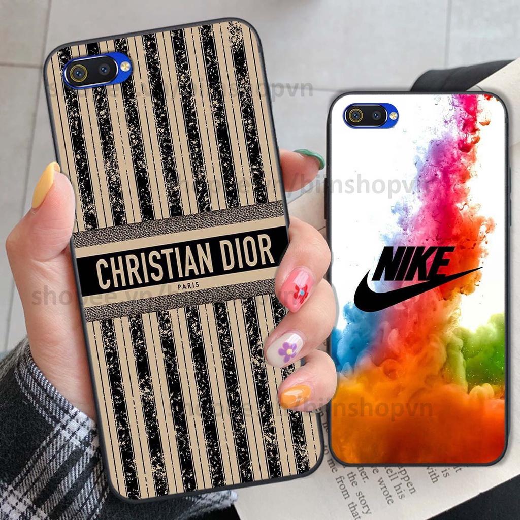 Ốp Realme C1 / C2 in hình thương hiệu nhiều màu sắc thể thao cá tính thời trang