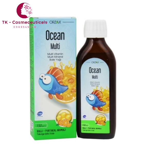 (CHÍNH HÃNG + QUÀ TẶNG) Dầu Cá Ocean Multi Bổ Sung Omega3, Các Vitamin ...