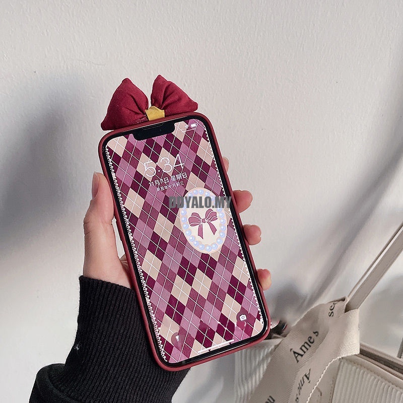 Ốp Điện Thoại Hình Nơ Cho Samsung A50 A50S A30S A30 A20 A10 A70 S20 FE Note 10 Lite J2 J4 J6 J7 Pro 2017 Prime Plus