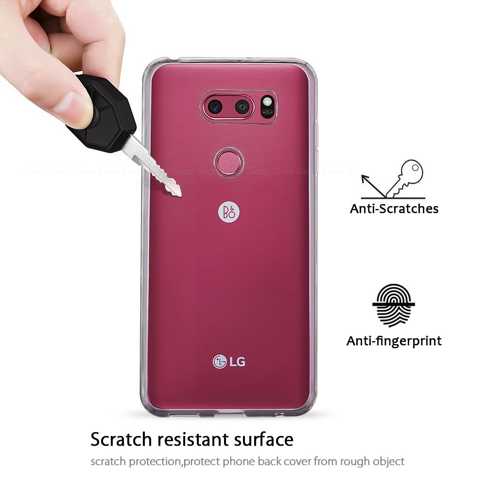 Ốp Điện Thoại tpu Silicon Mềm Siêu Mỏng Trong Suốt Cho lg velvet v60 v50 v35 v30 v30s thinq g8 g8x plus