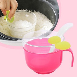  Bộ cốc nấu cháo  cơm nát trong nồi cơm điện Richell Nhật Bản 
