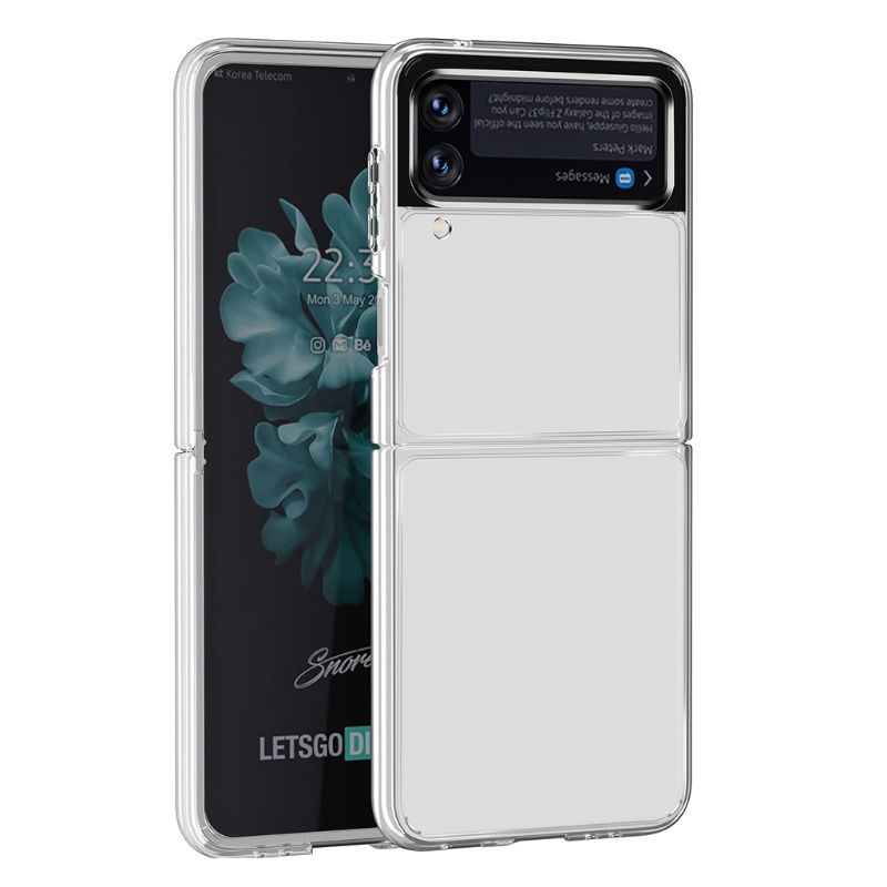 Ốp lưng cứng suốt Samsung Galaxy Z FLIP 5 / Z Flip 4 / Z Flip / Z Flip 3 5g bảo vệ máy