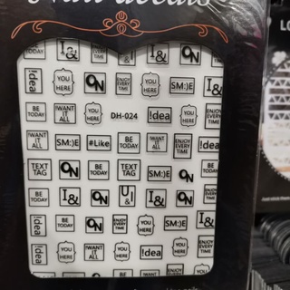 Sticker dán móng tay siêu đẹp, siêu độc