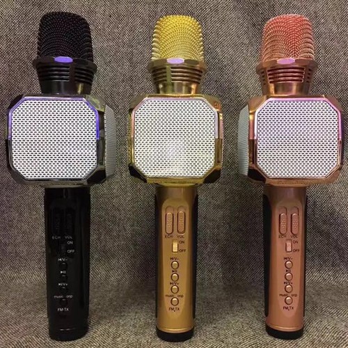 [Mã 253ELSALE hoàn 7% đơn 300K] Micro Karaoke Bluetooth SD 08/10- Có Loa - BH 06 Tháng