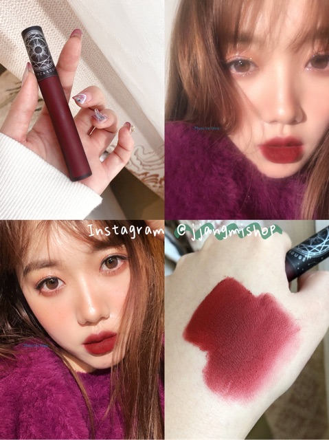 Son Kem Black Rouge Son 🍓 [Mã CHUY0010 giảm 10K] 🍓Kem Lì Blackrouge Black Rouge Cream Matt Rouge CM05 (Auth Hàn )