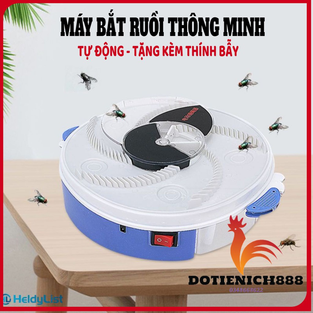 [ HÀNG CHUẨN] Máy bắt ruồi thông minh tự động bẫy ruồi cao cấp