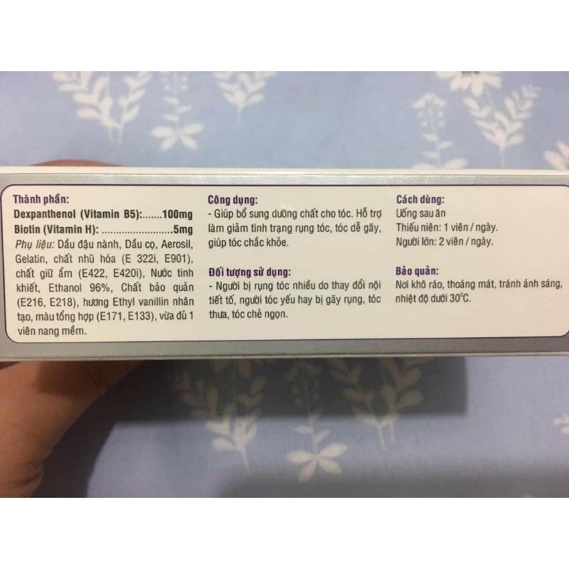 Viên uống mọc tóc Well GSV