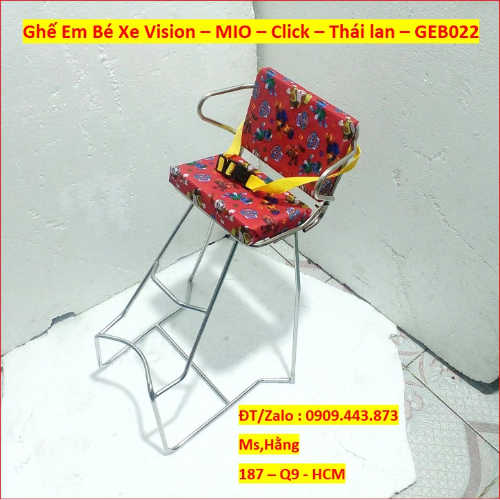 Ghế Em Bé Xe Vision - Mio - Click - Thái Lan