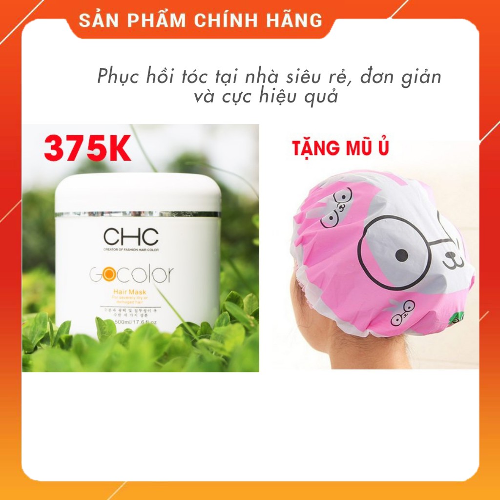 Kem ủ tóc cao cấp siêu mượt CHC 500 ml Hàn