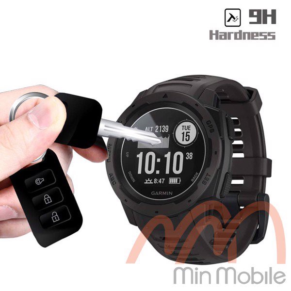 Kính cường lực đồng hồ Garmin Instinct