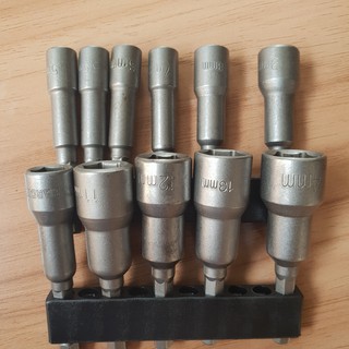 Đầu tuýp lục giác cho khoan pin,điện dài 65mm