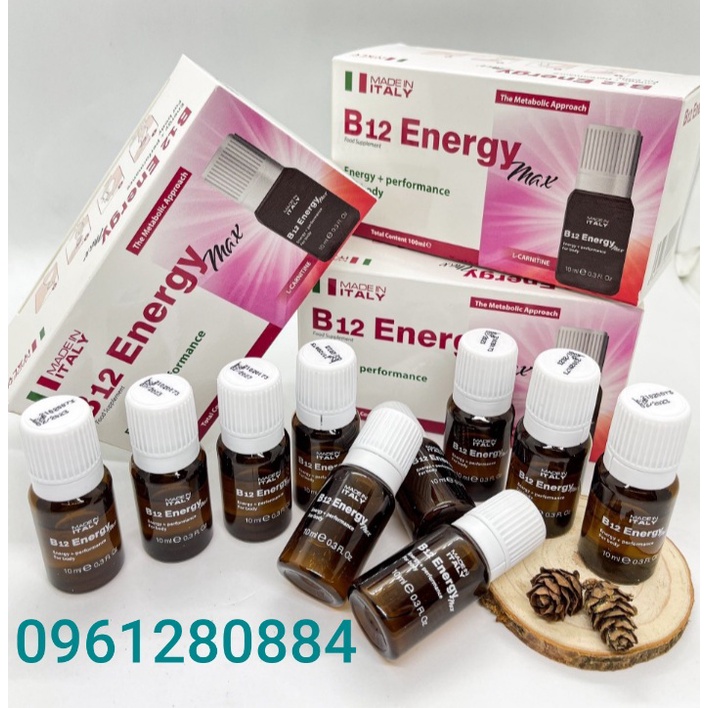 B12 Energy bổ sung đạm và acid amin
