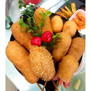 BỘT CHIÊN XÚC XÍCH HÀN QUỐC - RỒNG XANH FOODS