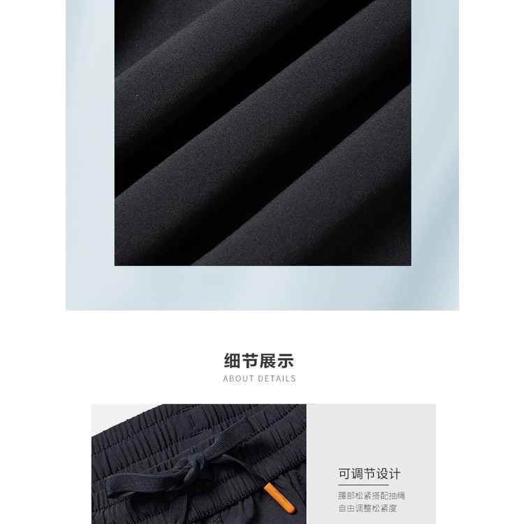 Quần gió nam bo gấu thương hiệu lining các loại - Hàng sẵn