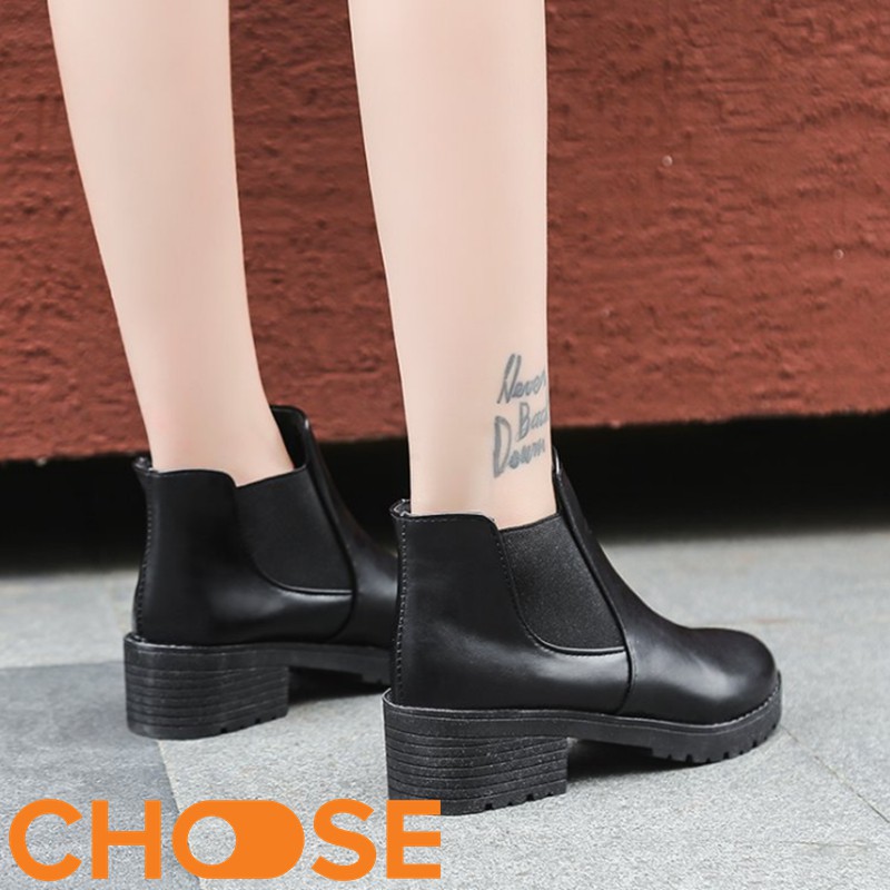 Giày Nữ GIÀY DA Choose NỮ THỜI TRANG BOOT BỐT NGẮN THỂ THAO GIÁ RẺ SINH VIÊN CÔNG SỞ G15K5 | WebRaoVat - webraovat.net.vn