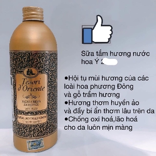 Sữa tắm xích Tesori 𝓓' 𝓞𝓻𝓲𝓮𝓷𝓽𝓮 500Ml