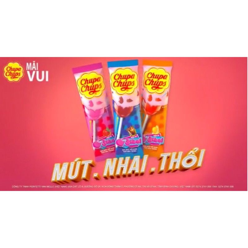 30 que Kẹo Mút Chupa Chups Với Gum Thổi Big Babol