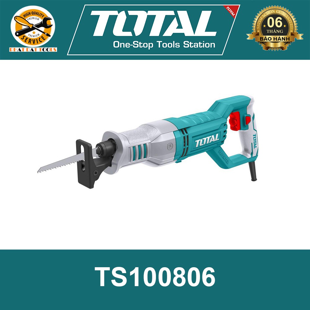 [CHÍNH HÃNG] MÁY CƯA KIẾM CẦM TAY TOTAL TS100806 - THIẾT BỊ PHÁT ĐẠT