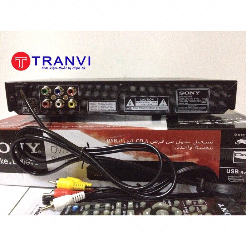 đầu đĩa DVD sony