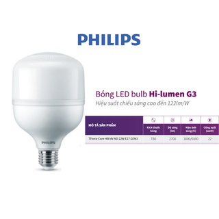 Bóng đèn led trụ  40w Philips