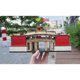 MÔ HÌNH CHÙA CẦU HỘI AN 3D