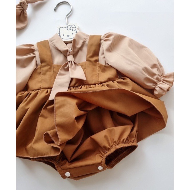 Váy body kèm băng đô