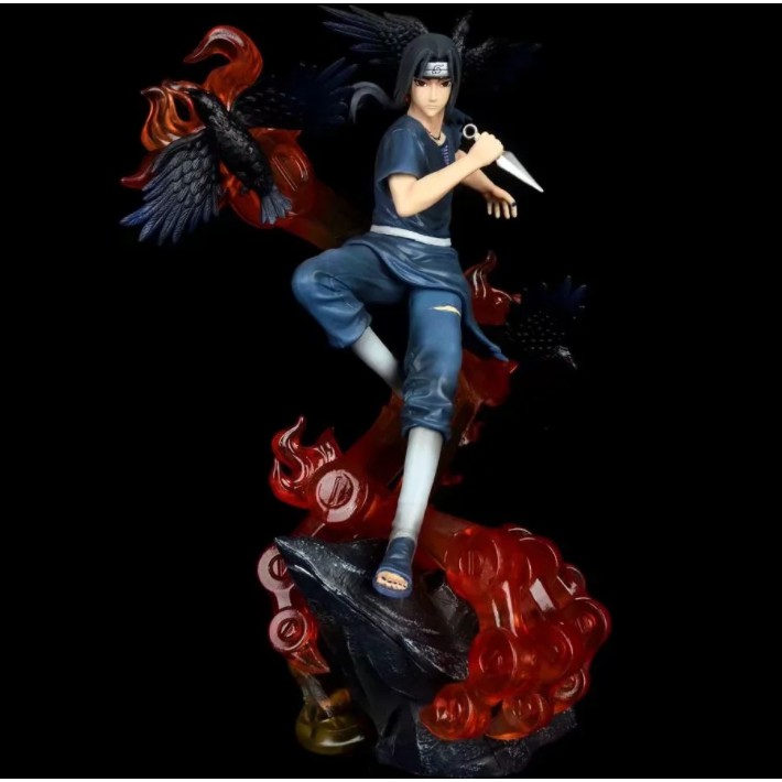 (Hết hàng) Mô Hình Figure naruto uchiha Itachi bàn tay lửa 36cm