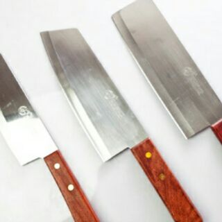 Combo 3 dao làm bếp (dao chặt, dao cắt, dao thái)