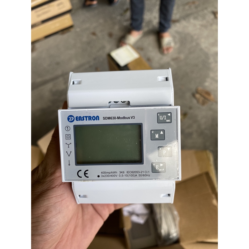 Bộ giới hạn công suất Meter Eastron Growatt- zero export  TPM (Three phase) SDM630Modbus V3