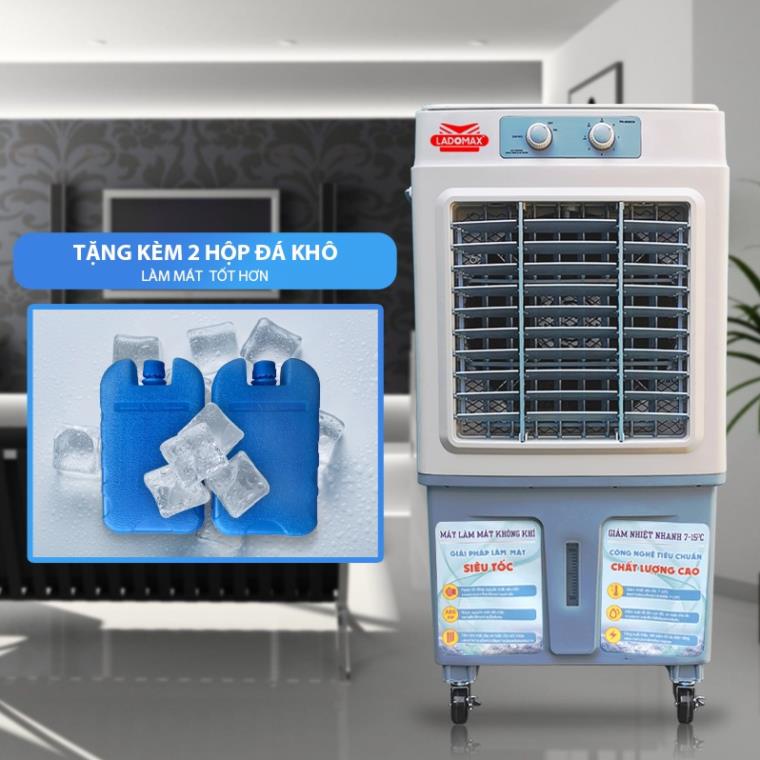 Máy làm mát không khí KS-3800C quạt hơi nước -quạt điều hòa -làm lạnh-35 Lít