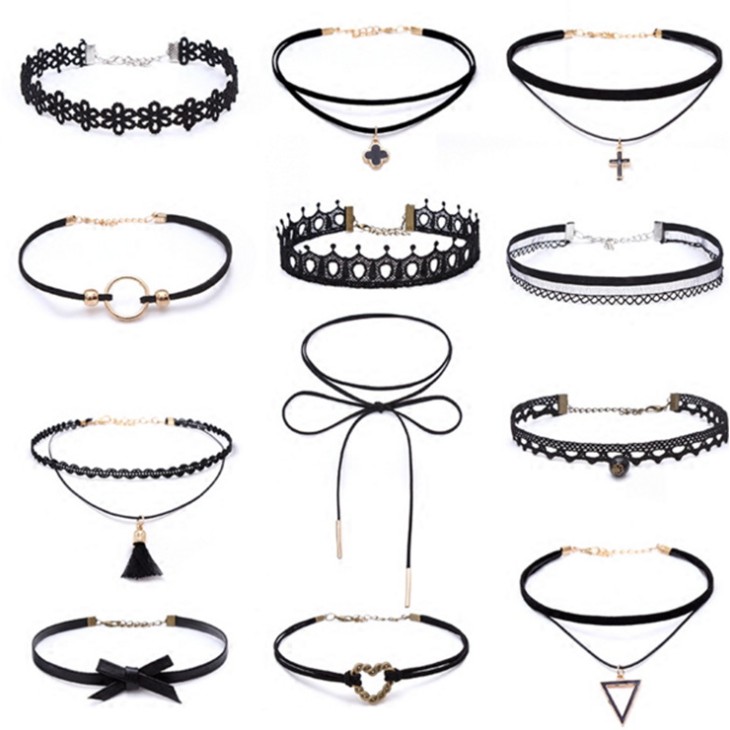 Set 12 Vòng cổ choker