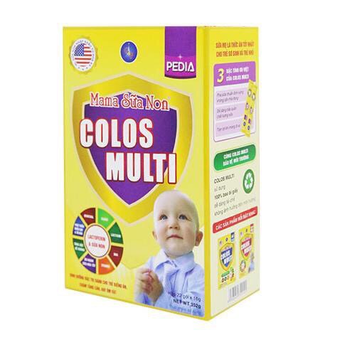 Mama Sữa Non Colos Multi A0,A1, Pedia Hộp 350g_Duchhuymilk